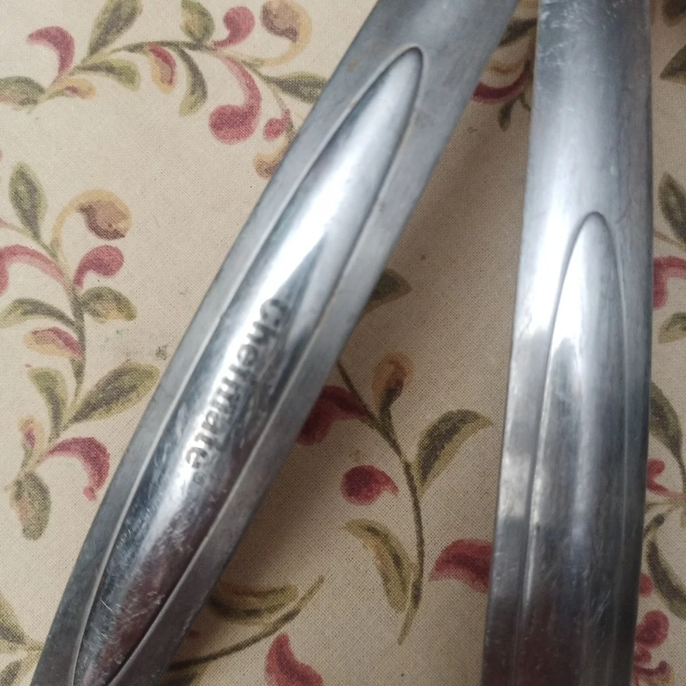 Set Of 3 Chef Mate Red Silicone Utensils With Stainless Steel Handles